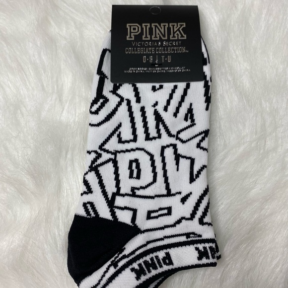 5PK Bundle PINK Victoria’s Secret Socks - Picture 8 of 11